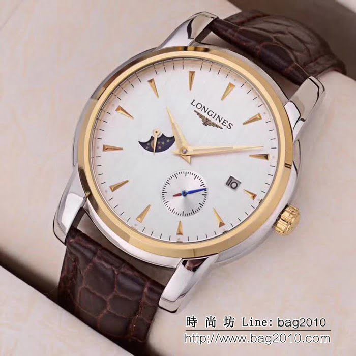 LONGINES浪琴 最新款式 全自動機械機芯 精品男士腕表 WSS0034